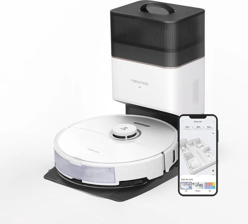 S8+ - Robotstofzuiger - Wit by Roborock in White – product photo