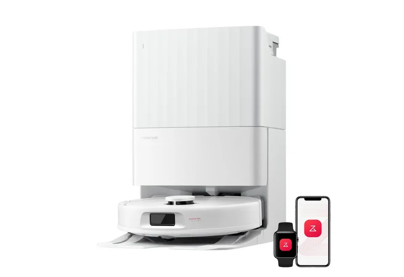 Saugroboter mit Wischfunktion Qrevo S Pro, verbessert von QV 35A, 18.500 Pa van Roborock in Wit – productfoto