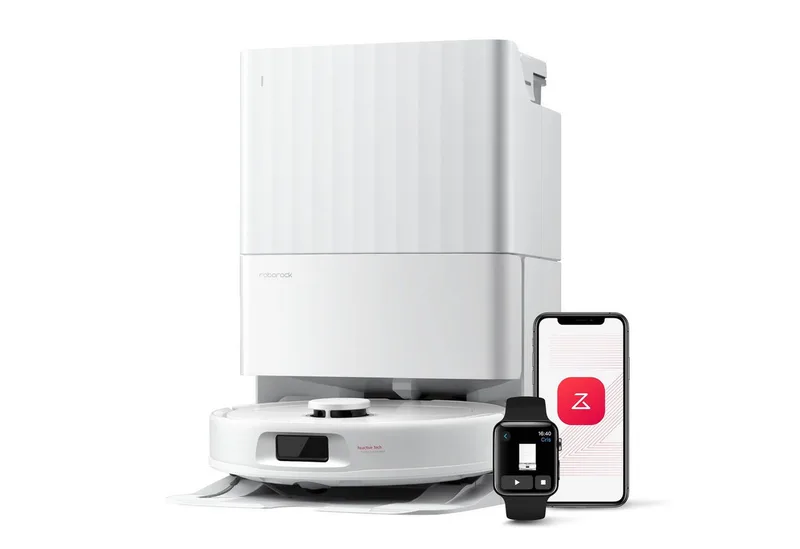 Saugroboter QV35A (Upgrade von Qrevo/Qrevo S), 60 W van Roborock in Wit – productfoto