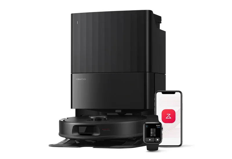Saugroboter QV35A (Upgrade von Qrevo/Qrevo S), 60 W van Roborock in Zwart – productfoto