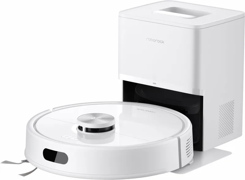 Saugroboter Roborock Q7TF+ mit Wischfunktion, Funktionen wie Sprachsteuerung, 40 W, beutellos, Echtzeit-Kartendarstellung wird die Reinigung smart und individuell. van Roborock in Wit – productfoto