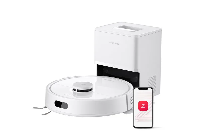 Saugroboter Q7 L5+ Saugroboter, Dual Anti-Tangle System, Einstiegsleistung, Perfekt für Haustierbesitzer, 8000 Pa,Dual Anti-Tangle System,Präzise Navigation, App-Steuerung van Roborock in Wit – productfoto