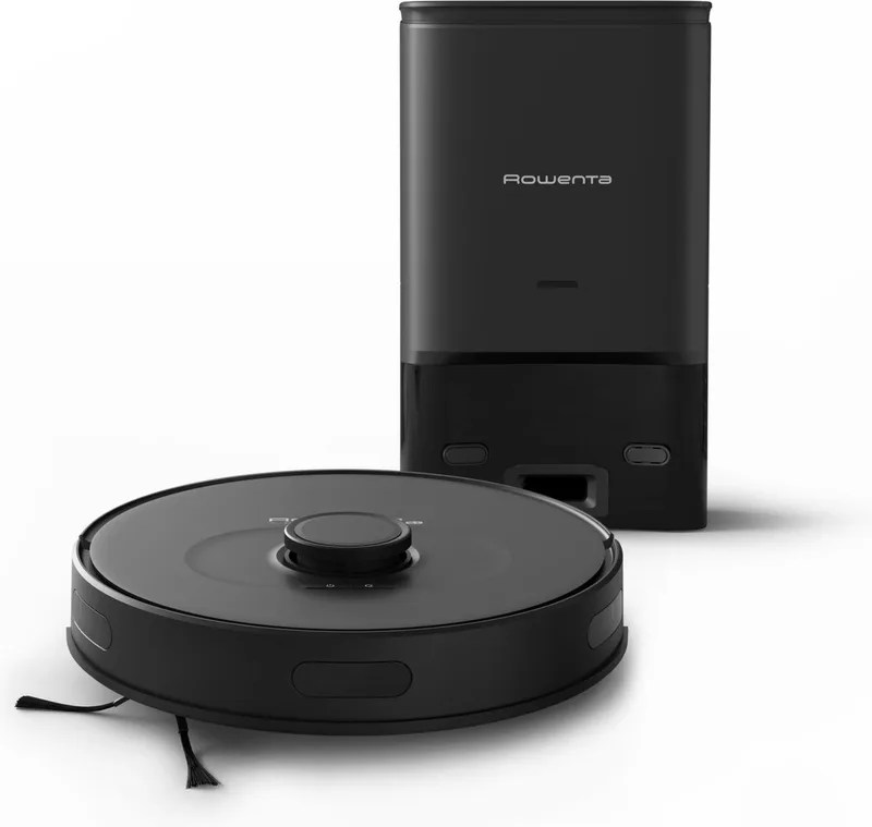 X-Plorer Serie 75S+ RR8585 - Robotstofzuiger met dweilfunctie - Automatisch leegstation von Rowenta in Schwarz – Produktfoto