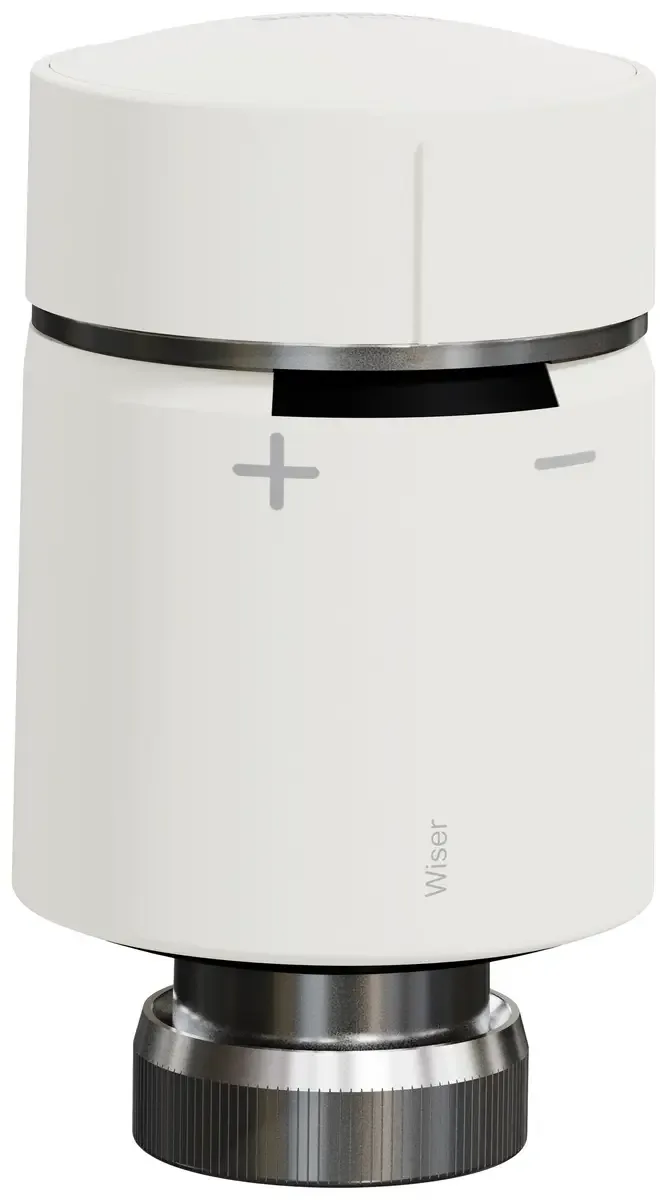 Wiser CCTFR6100 Heizkörperthermostat Reichweite max. (im Freifeld) 50 m Sonstige Installationstechnik från Schneider Electric – produktbild