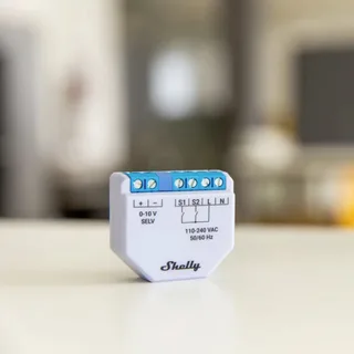 Dimmer 0-10V Voor Afstandsbediening Van Verlichting Wifi/Bluetooth von Shelly in Transparent – Produktfoto 2 von 3