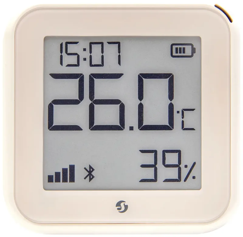 H&T Gen 3 Ivory Funk-Temperatursensor, -Luftfeuchtesensor Bluetooth, Wi-Fi från Shelly – produktbild