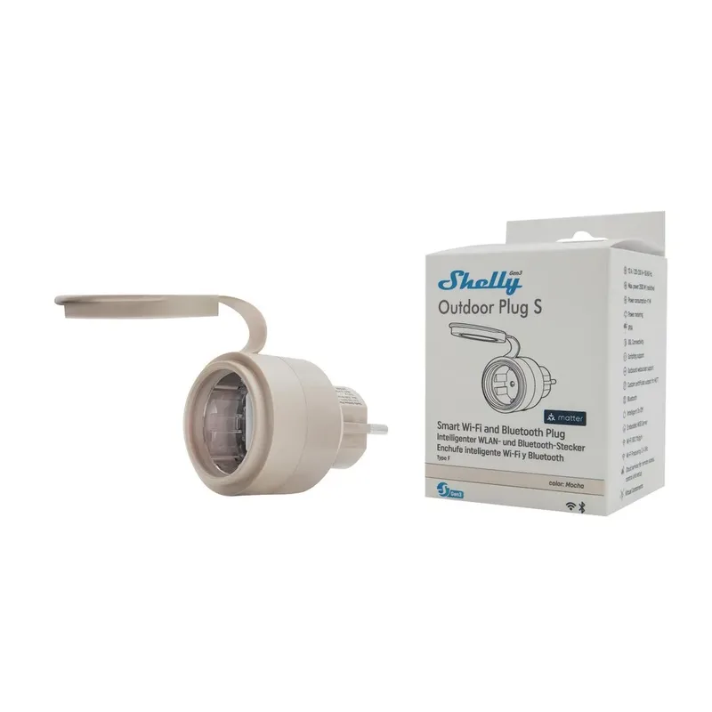 Outdoor Plug S Gen3 - WiFi smart plug från Shelly – produktbild 2 av 4
