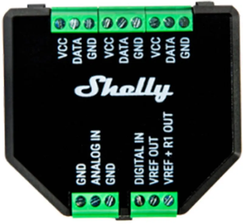 Plus Add-On Sensor Adapter van Shelly in Transparant – productfoto 1 van 3