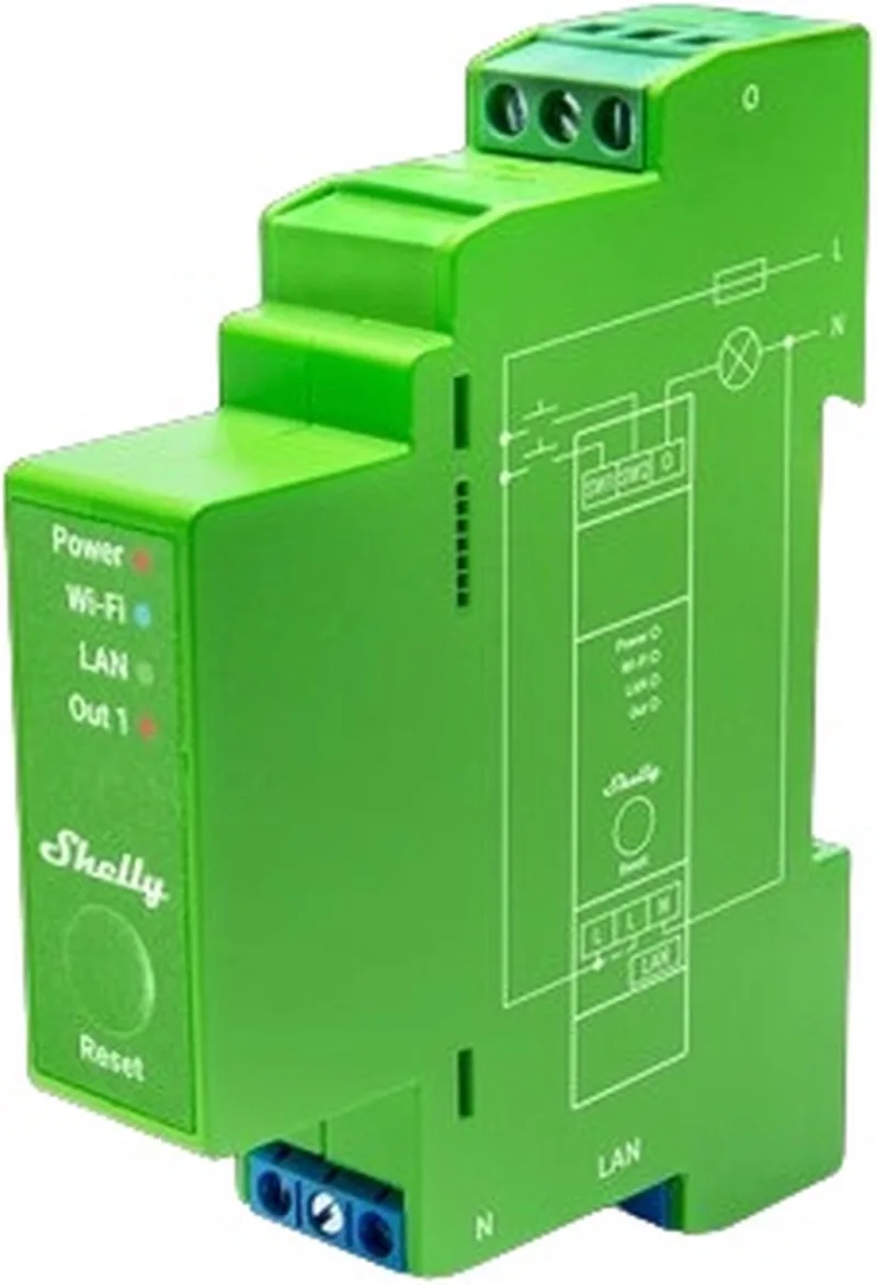 Pro Dimmer 1PM van Shelly in Groen – productfoto