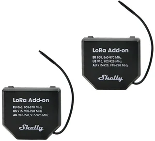 Set Van 2 Relais Eu868 Voor Smart Home Gen.3 4 Lo-Ra by Shelly in Transparent – product photo 1 of 2