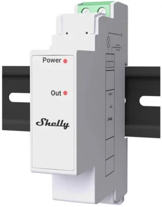 Shelly Pro 3EM Switch Add-on Elektriciteitsmeter Bluetooth, WiFi by Shelly in White – product photo 1 of 2