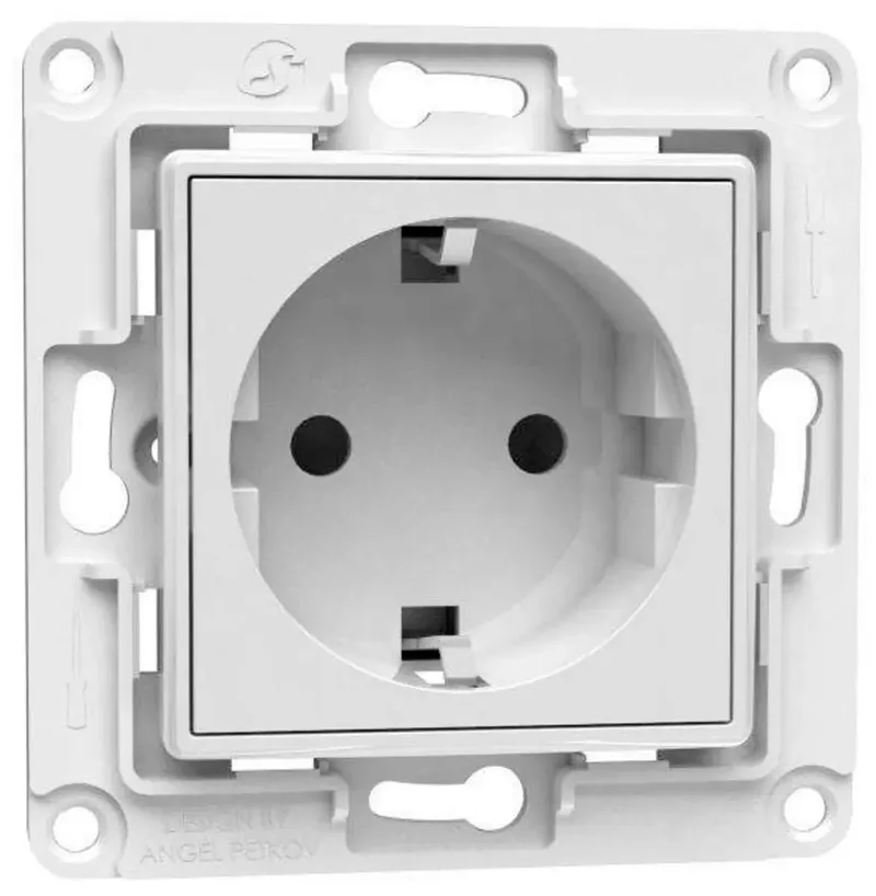 Shelly Wall Socket EU - white Shelly Steckdose fra Shelly – produktbillede