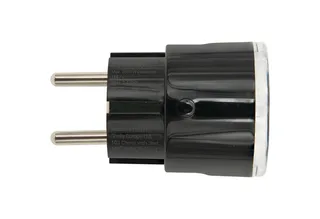 Steckdose Shelly Plug S Gen3 MTR, Schaltsteckdose van Shelly in Zwart – productfoto 2 van 5