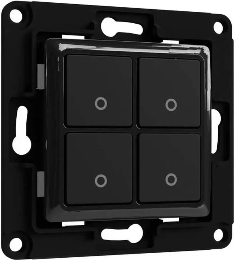 Switch 4 Knoppen Voor Smart Home Met Wi-Fi Afstandsbediening by Shelly in Transparent – product photo