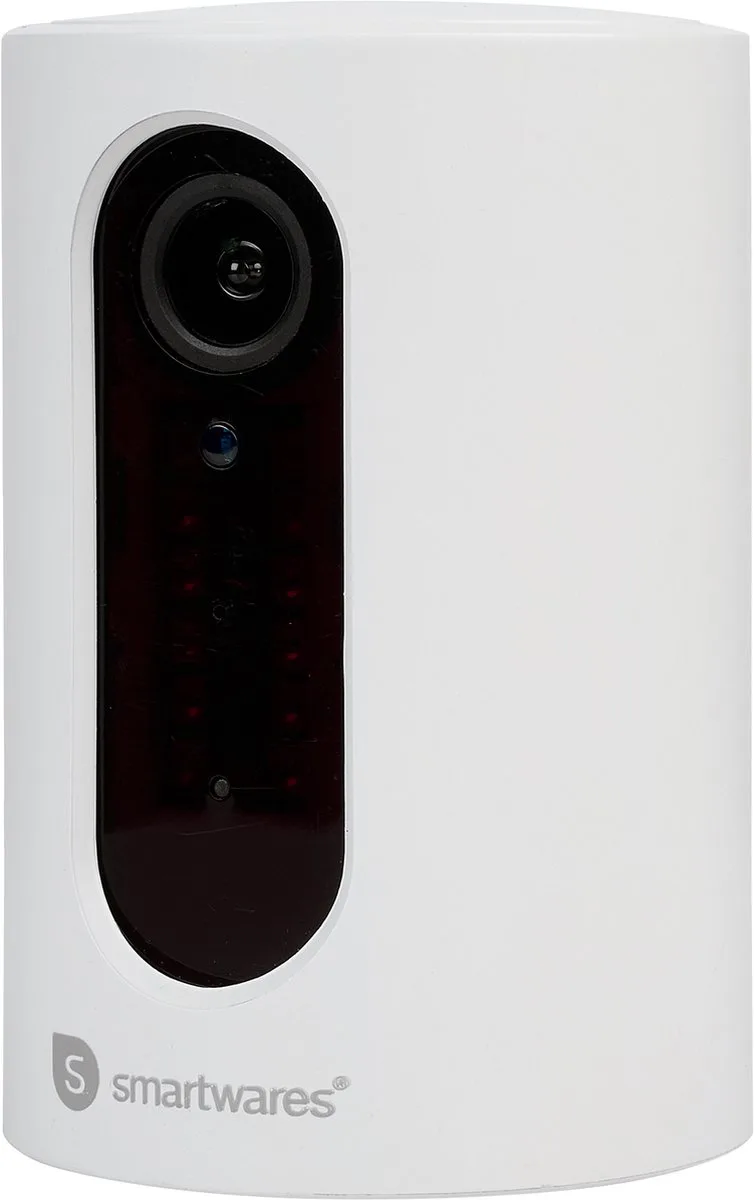 CIP-37350 - Beveiligingscamera Privacy camera - 8m Nachtzicht - 2K beeldkwaliteit - Wit fra Smartwares i Hvid, Sort – produktbillede