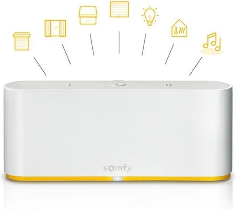 Tahoma Switch model 2022 fra Somfy i Hvid – produktbillede