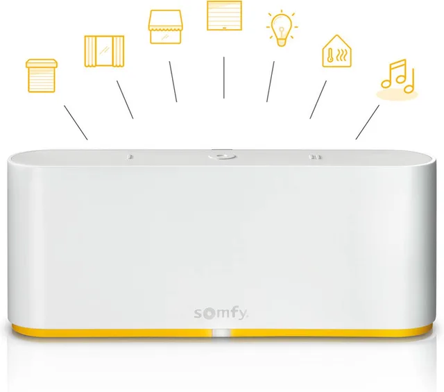 TaHoma Switch - smart home hub - Zigbee, io-home control & RTS - Google Home, Alexa & Apple HomeKit - slimme schakelaar voor rolluiken, zonwering, raamdecoratie & verlichting