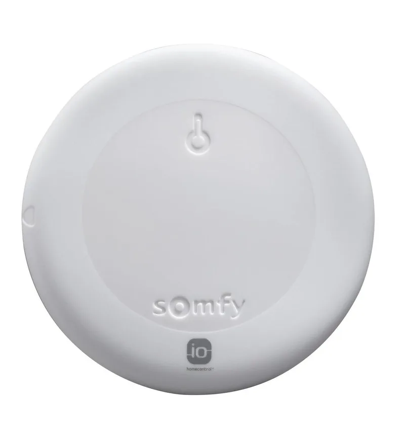 temperatuursensor buiten - koppel met TaHoma switch - slimme aansturing van zonwering en raamdecoratie van Somfy in Wit – productfoto