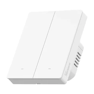 M5-2C-80W WiFi Matter smart wall switch (2-channel for frame) van SONOFF – productfoto 3 van 4