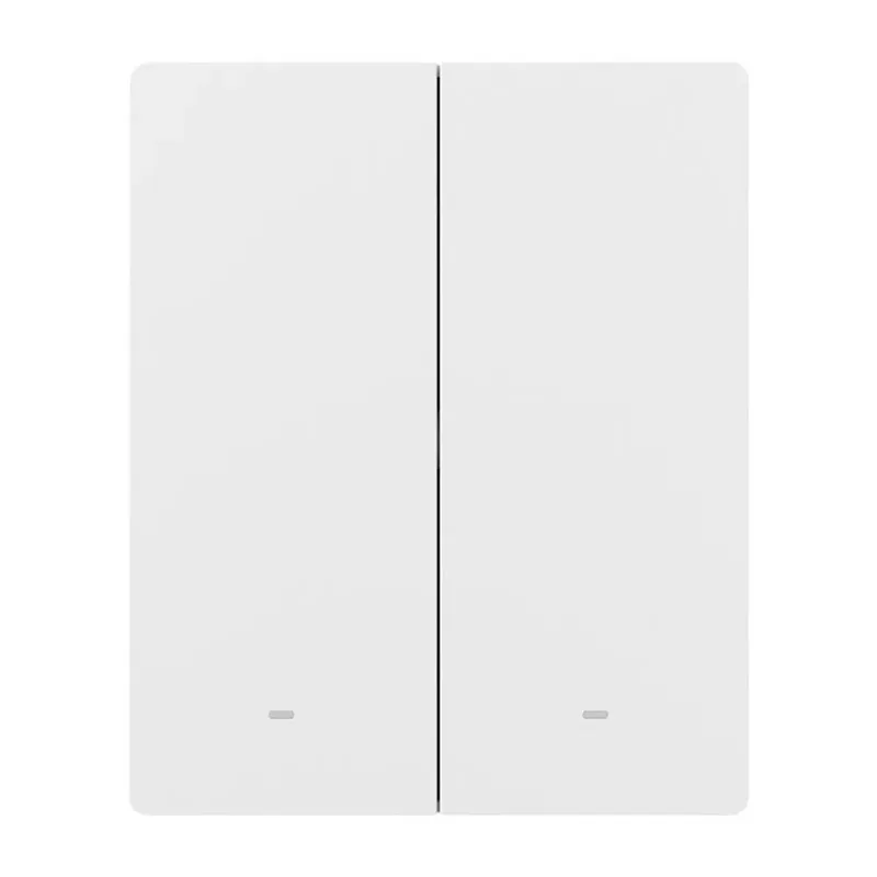 M5-2C-80W WiFi Matter smart wall switch (2-channel for frame) van SONOFF – productfoto 2 van 4