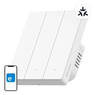 M5-3C-80W WiFi Matter smart wall switch (3-channel for frame) by SONOFF – product photo 4 of 4