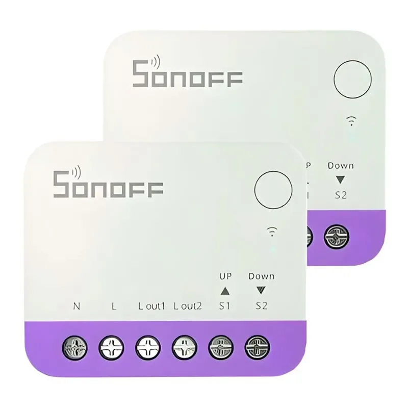 MINI-RBS WiFi Smart Mini Roller Shutter Switch 2?pcs van SONOFF – productfoto