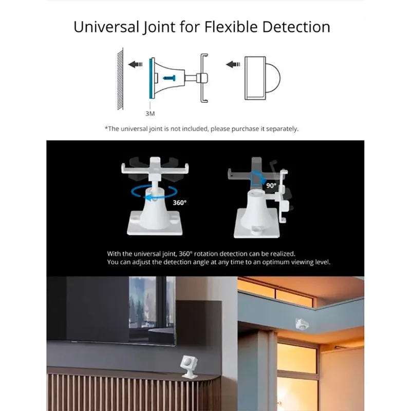 Motion sensor base (PIR3 SNZB-03) - White by SONOFF – product photo 3 of 4