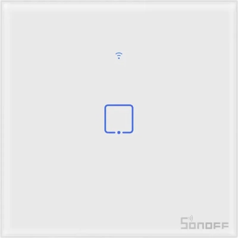 Smart Switch WiFi Sonoff T0 EU TX (1-kanaals) von SONOFF in Weiß – Produktfoto