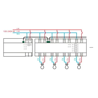 SPM-Main Smart switch LAN WiFi van SONOFF – productfoto 4 van 5