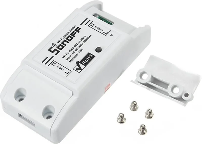WiFi Schakelaar - Basic smart home light controller by SONOFF in White – product photo
