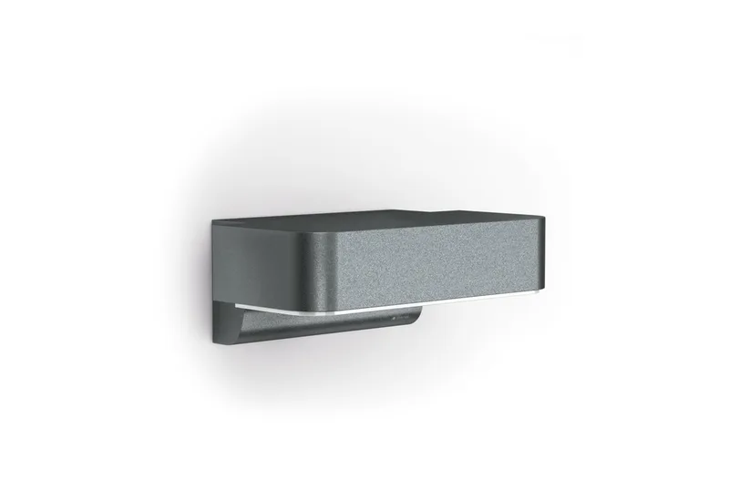 Außen-Wandleuchte L 800 SC amberlight, Bewegungsmelder und Bluetooth, LED fest integriert, Lichtfarbe: Amber/Bernstein, anthrazit, 7,7 W fra Steinel – produktbillede