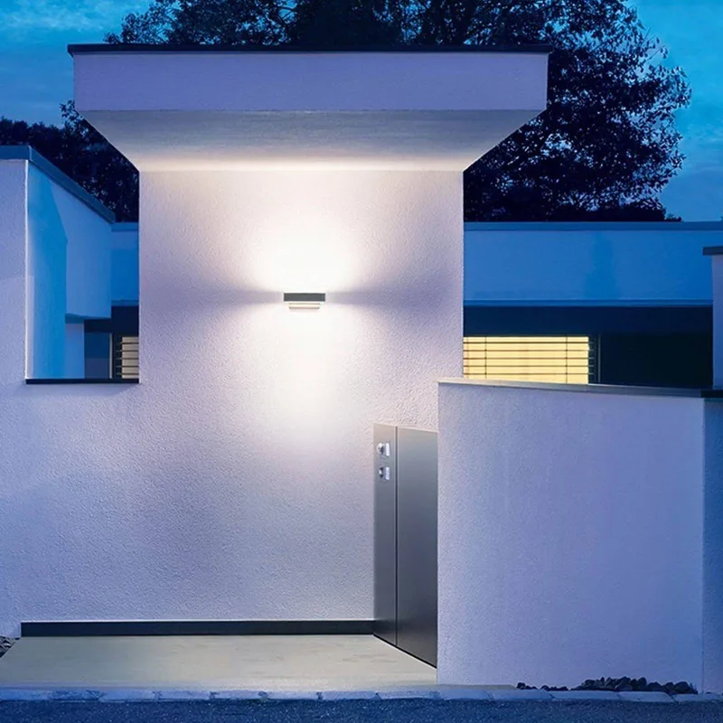 Smart Außenwandleuchte L 810 C anthrazit up/down by Steinel in Anthracite, Opalweiß – product photo