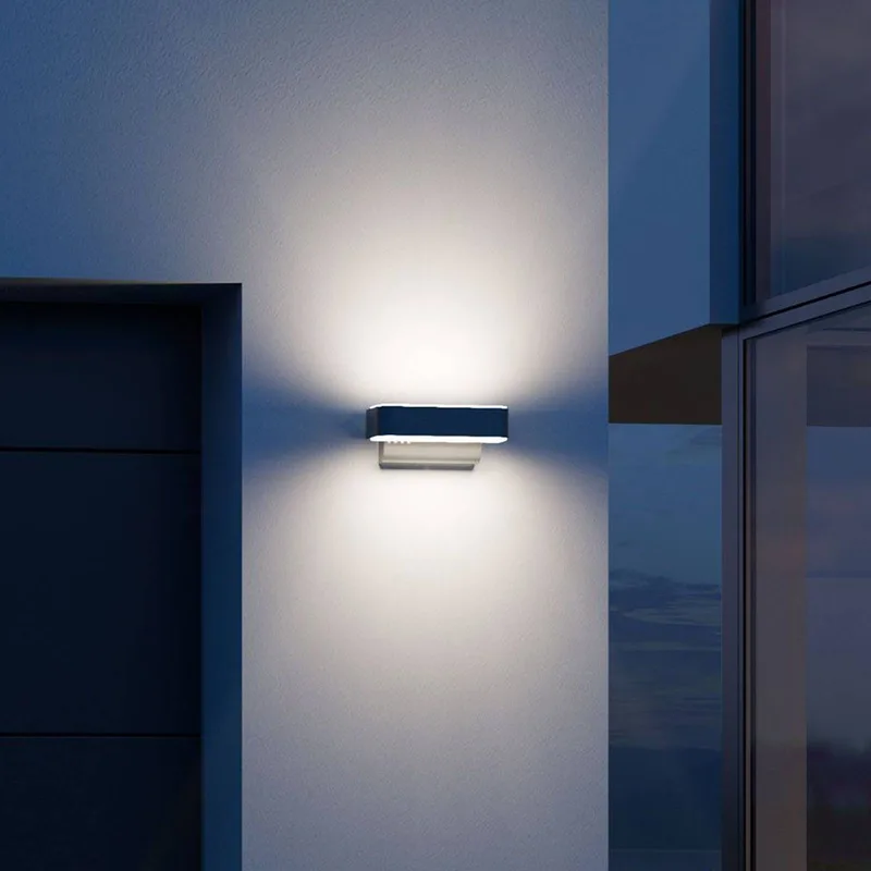 Smart Sensor-Wandleuchte L 810 SC anthrazit fra Steinel i Antracit, Opalweiß – produktbillede