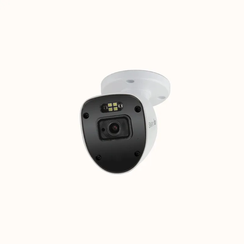 AdvancedX 5MP Series - Beveiligingscamera's - Add-On Camera - 3K Ultra HD - Spotlight Bullet w Mic Add-On IP Camera - 1 Pack fra Swann i Hvid – produktbillede