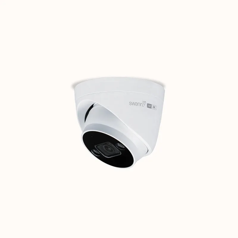 AdvancedX 5MP Series - Beveiligingscamera's - Add-On Camera - Spotlight Bullet w Mic Add-On IP Camera - 1 Pack de Swann en Blanc – photo produit