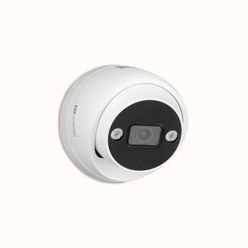 AdvancedX Series - Beveiligingscamera's - Add-On Camera - cctv camera - Spotlight Dome - Met Microfoon - 1 Pack by Swann in White – product photo