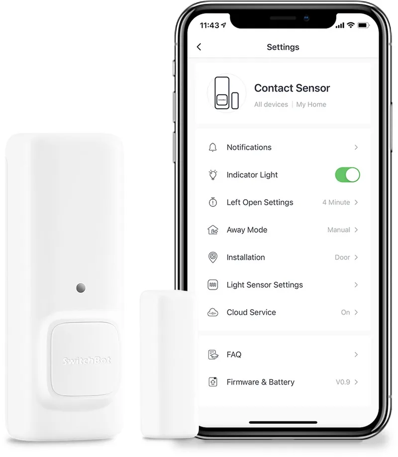 Contact Sensor från SwitchBot i Vit – produktbild