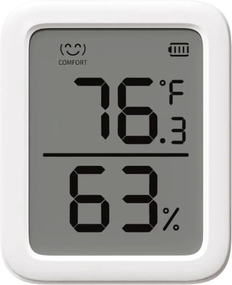 Thermometer en Hygrometer - Bluetooth - Digitale Temperatuur - Vochtigheid von SwitchBot in Weiß – Produktfoto