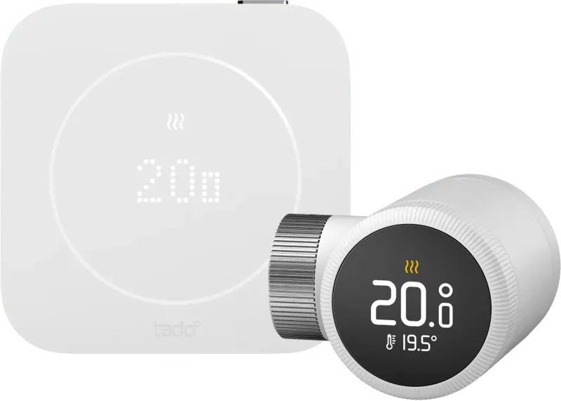 Bedrade Slimme Thermostaat X Startpakket 2e Generatie + 1 Radiatorknop från tado° – produktbild