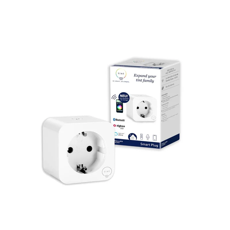 Smart Plug-stopcontact de tint en Blanc – photo produit 4 sur 5