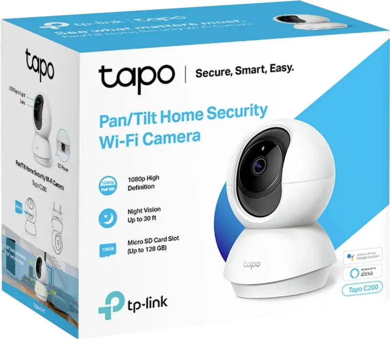 C200 Beveiligingscamera binnen - Full HD- Pan/Tilt by TP-Link in 1080P – product photo 2 of 2
