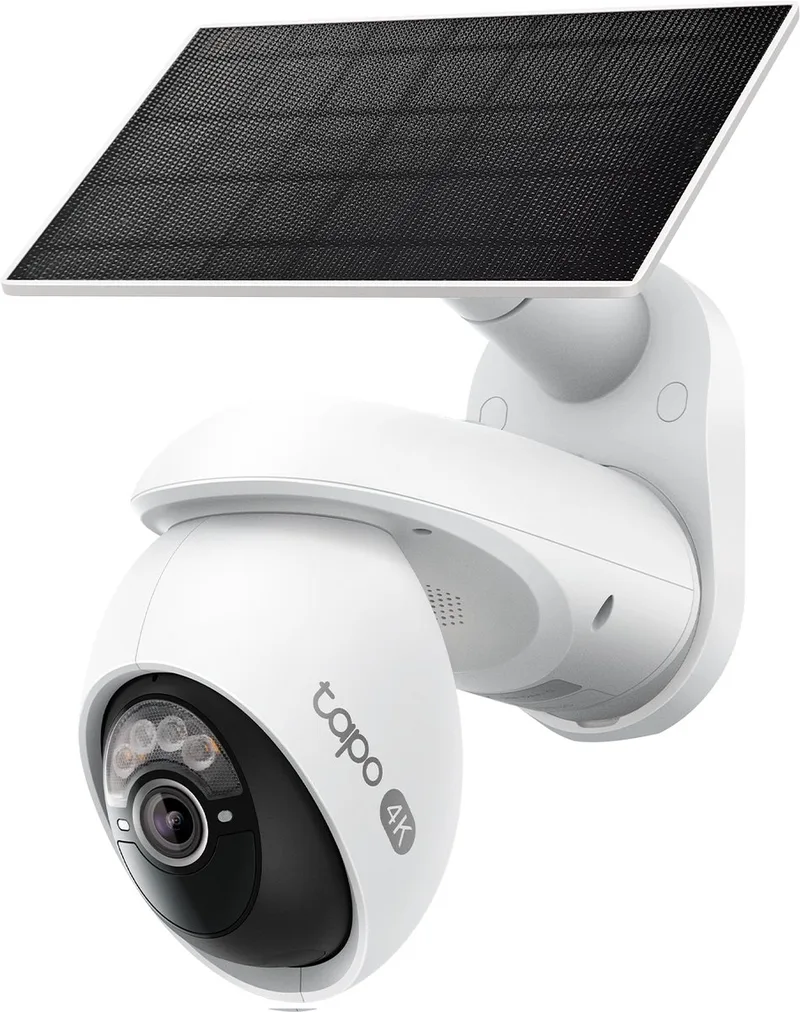 C660 4K Solar Beveiligingscamera - 360° PTZ - 8MP - 18× Zoom - Zonne-energie - Draadloos buiten - AI-tracking - Kleur nachtzicht - Geen maandkosten by TP-Link in 4k 8mp – product photo