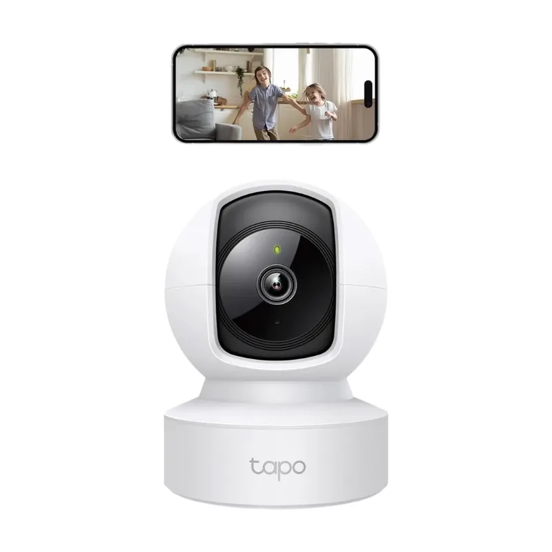 kabelgebundene Indoor-Sicherheitskamera 2K HD｜Power over Ethernet｜512GB Speicher｜Infrarot-Nachtsicht｜Kompatibel mit Smart Voice Assistant by TP-Link – product photo