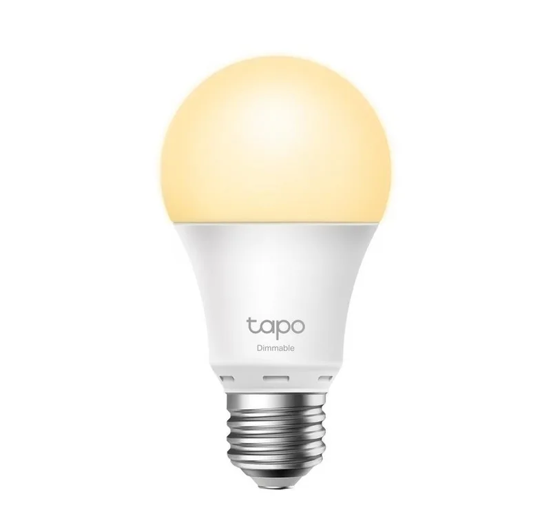 L510E Smarte WLAN Glühbirne dimmbar Smarte Lampe, E27, 8.7 W, Tapo App, Smart-Home fra TP-Link i Hvid – produktbillede