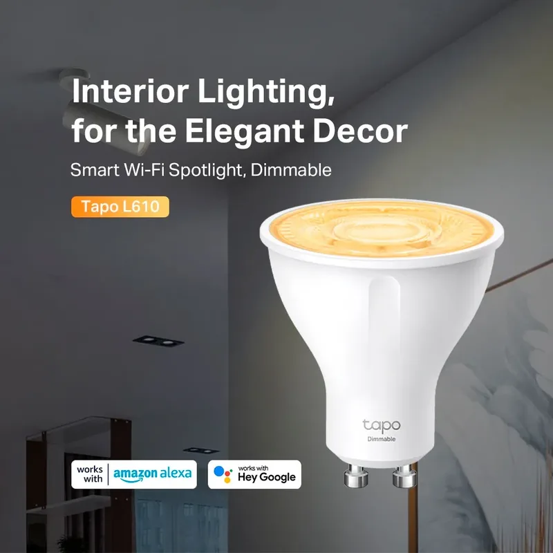 L610 Spot GU10- Warm wit -Dimbaar- Wifi- 1P by TP-Link – product photo 3 of 6
