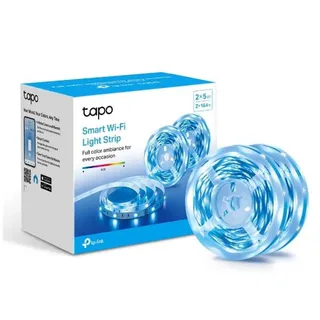 L900-10 Smarter LED-Lichtstreifen, 2x 5m, dimmbar, App Steuerung, schneidbar, kein Hub notwendig van TP-Link in Wit – productfoto 2 van 3
