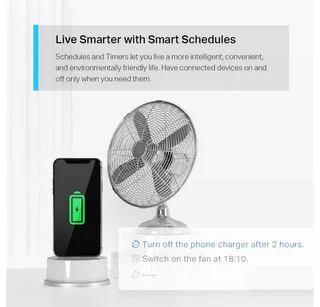 P110 - Slimme Stekker - Smart Plug - WiFi Stopcontact - Energiebewaking van TP-Link in Wit – productfoto 5 van 5