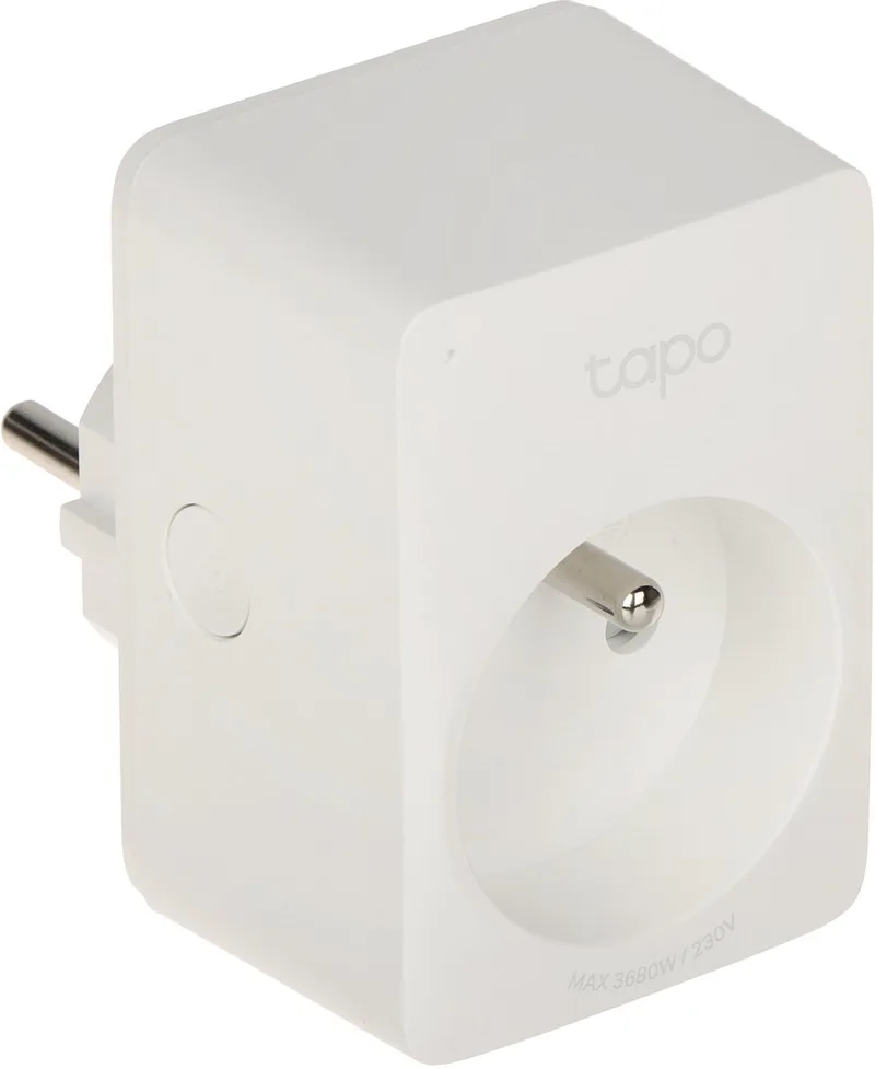 P110 - Slimme Stekker - Smart Plug - WiFi Stopcontact - Energiebewaking- Belgie by TP-Link in White – product photo