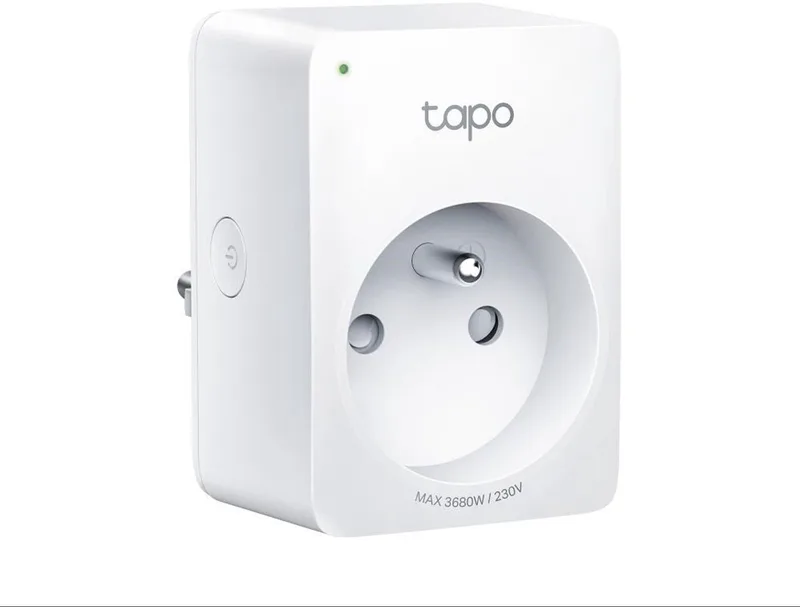 P110M - Slimme Stekker - Smart Plug - Matter- WiFi Stopcontact - Energiebewaking van TP-Link in Wit – productfoto