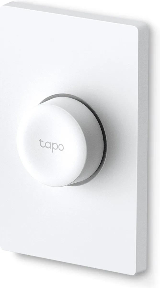S200D Smart dimmer - Schakelaar voor smartlampen- Slimme dimmer fra TP-Link i Hvid – produktbillede